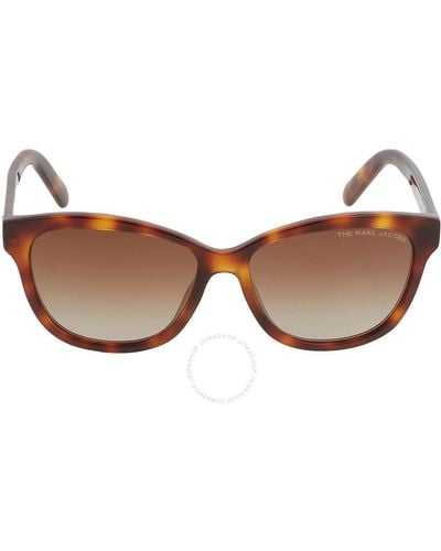 Marc Jacobs Gradient Cat Eye Sunglasses Marc 529/s 02ik/la 55 - Brown