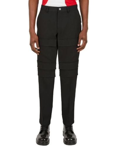 Burberry Tapered Cargo Trousers - Black