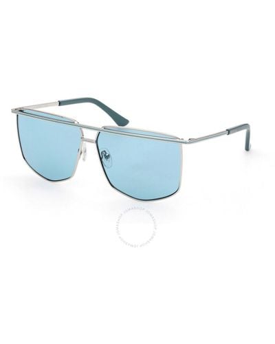 Guess Geometric Sunglasses Gu7851 10v 63 - Blue