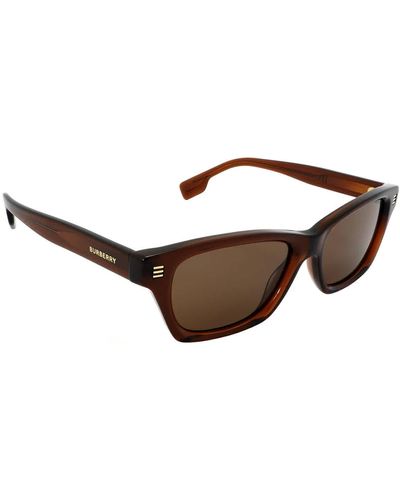 Burberry Kennedy Dark Rectangular Sunglasses  398673 53 - Brown