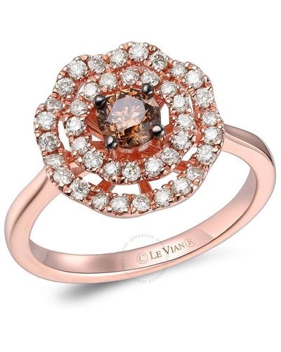 Le Vian Chocolate Diamond Ring Set - Metallic