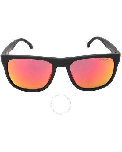 Carrera Orange Square Sunglasses 2038t/s 0003/uz 54 - Pink