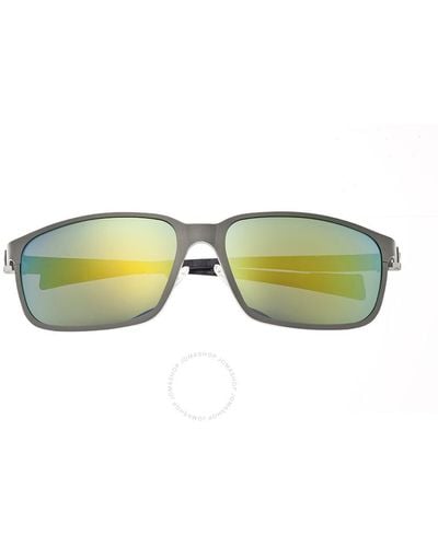 Breed Neptune Titanium Sunglasses - Green