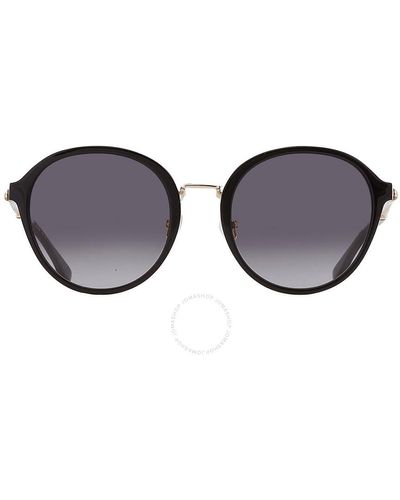 Kate Spade Grey Round Sunglasses Eleese/s 0807/9o 53 - Multicolour