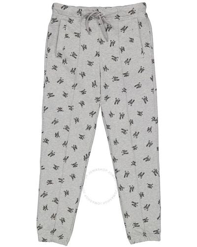 Marc Jacobs Printed Logo Sweatpants - Gray