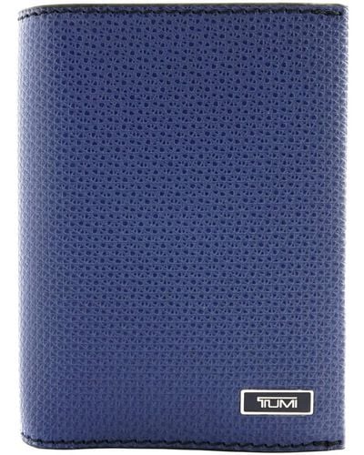 Tumi Monaco Gusseted Card Case - Blue