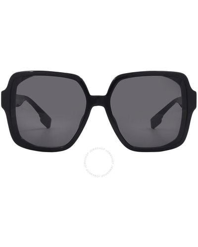 Burberry Dark Grey Square Sunglasses Be4379d 300187 58
