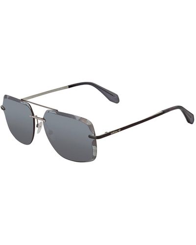 adidas Originals Smoke Mirror Square Sunglasses  68c 62 - Metallic