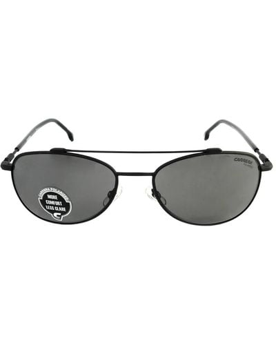 Carrera Polarized Grey Pilot Sunglasses 224/s 0003/m9 55 - Brown