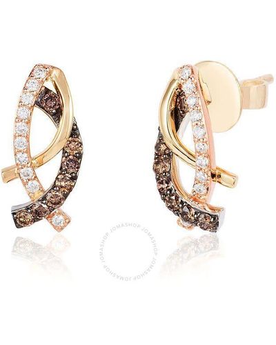 Le Vian Chocolate Diamonds Earrings Set - Metallic