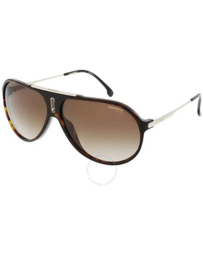 Carrera Shaded Pilot Sunglasses Hot 65 0086/ha 63 - Black