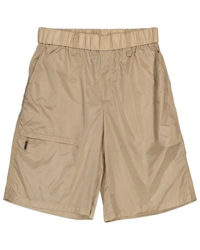 Rains Sand Shorts Regular High-shine Shorts, Size - Natural