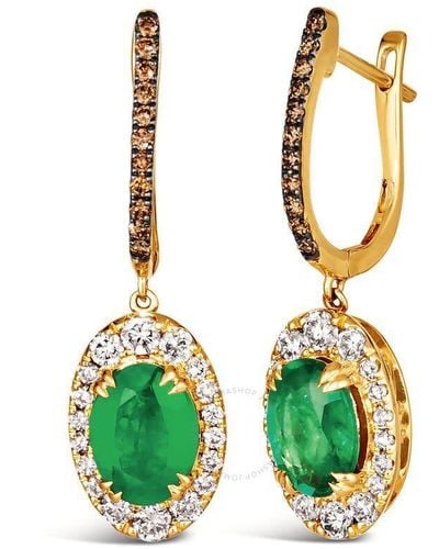 Le Vian Costa Smeralda Emeralds Earrings Set - Green