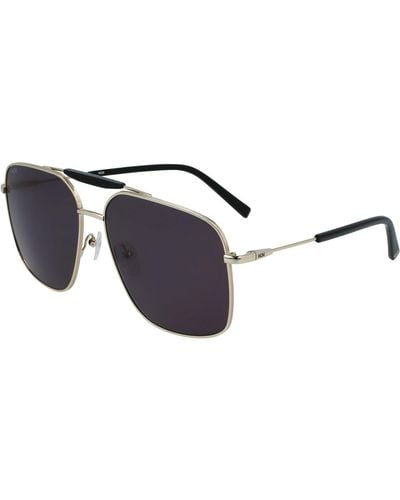 MCM Dark Gray Aviator Sunglasses 161s 717 61 - Black