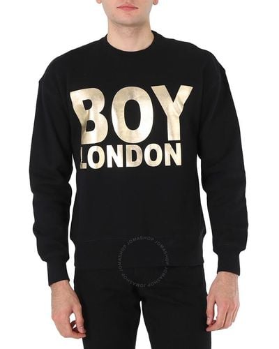 BOY London Logo Long-sleeve Sweatshirt - Black