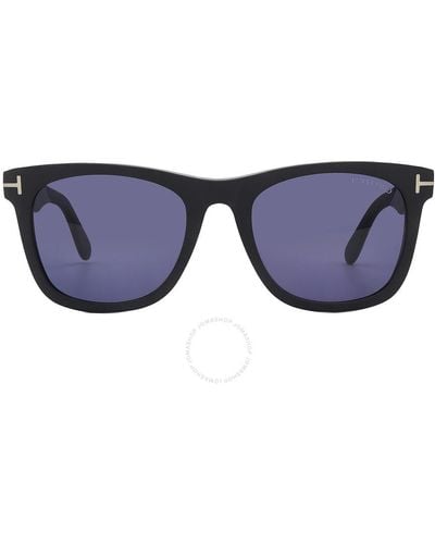 Tom Ford Kevyn Blue Square Sunglasses Ft1099 02v 52