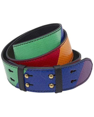 Burberry Leather Belt Bag Strap - Multicolor