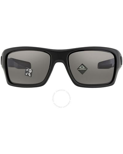 Oakley Prizm Gray Rectangular Sunglasses  926362 63 - Black