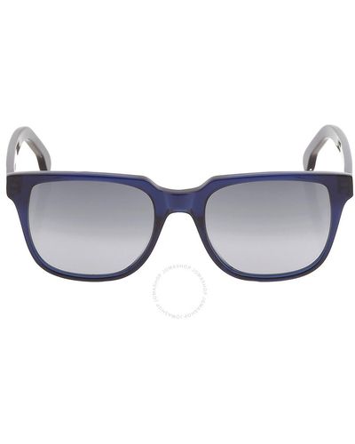 Paul Smith Aubrey Gray Square Sunglasses - Blue