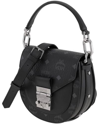 MCM Patricia Mini Crsbody Bag - Black