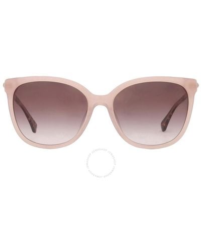 Kate Spade Brown Gradient Cat Eye Sunglasses Britton/g/s 035j/ha 55 - Pink