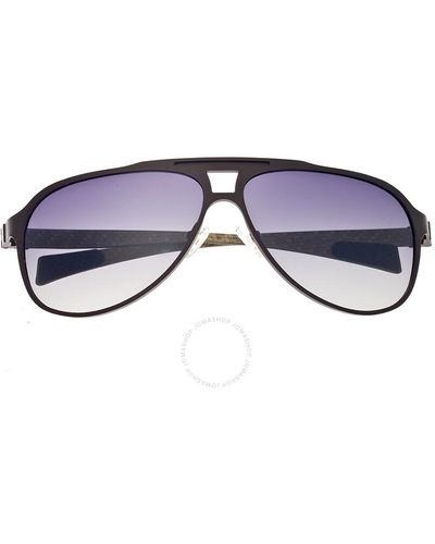 Breed Apollo Titanium Sunglasses - Purple