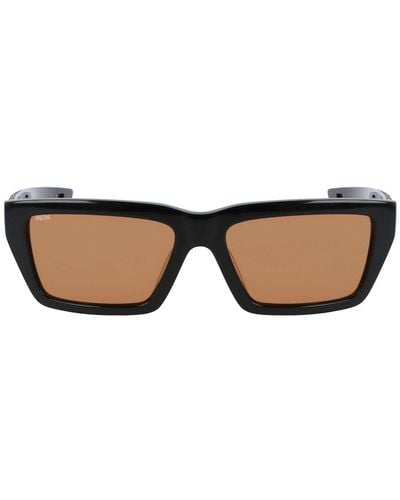 MCM Brown Rectangular Sunglasses 696sl 003 56 - Black
