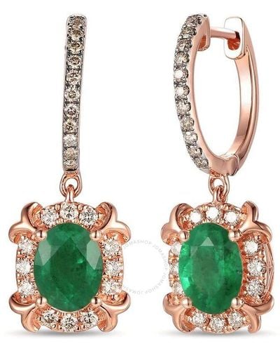 Le Vian Garden Party Collection Earrings Set - Green