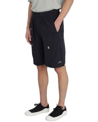 A_COLD_WALL* Body Map Track Shorts - Black