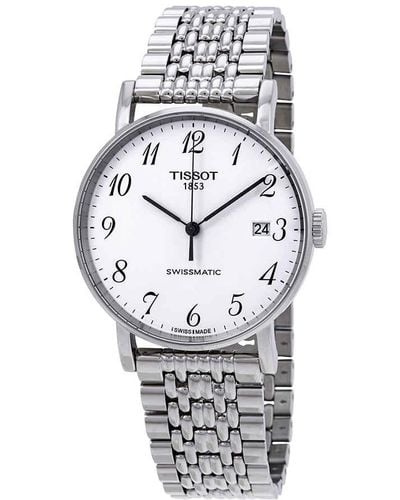 Tissot Everytime Swissmatic Automatic White Dial Watch 00 - Metallic