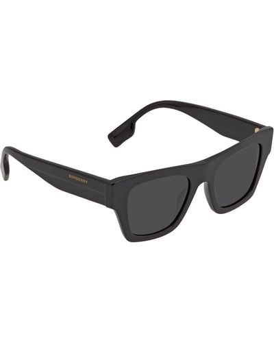 Burberry Ernest Dark Grey Square Sunglasses  399387 49 - Black