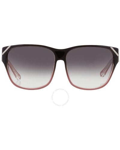 Yohji Yamamoto X Linda Farrow Grey Gradient Square Sunglasses Yy15 Pick C4