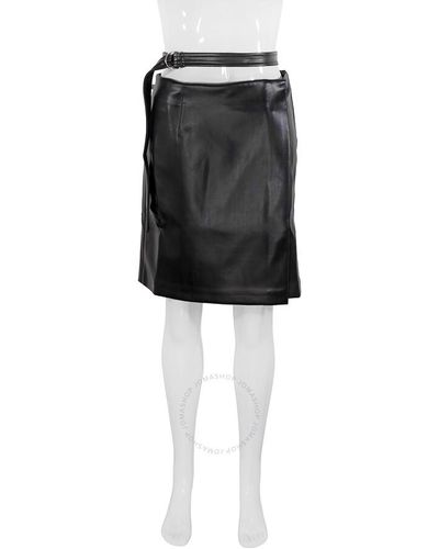 Atlein Belt Skirt - Black