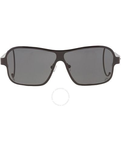 Raf Simons Grey Rectangular Sunglasses Raf19c3 50