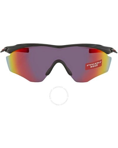 Oakley M2 Frame Xl Prizm Road Sport Sunglasses Oo9343 934308 45 - Purple