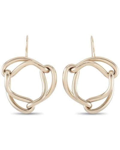 Calvin Klein Unified Champagne Gold Pvd Plated Stainless Steel Earrings - Metallic