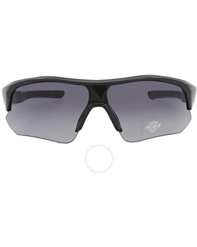 Harley Davidson Smoke Gradient Sunglasses Hd0160v 01b 00 - Gray