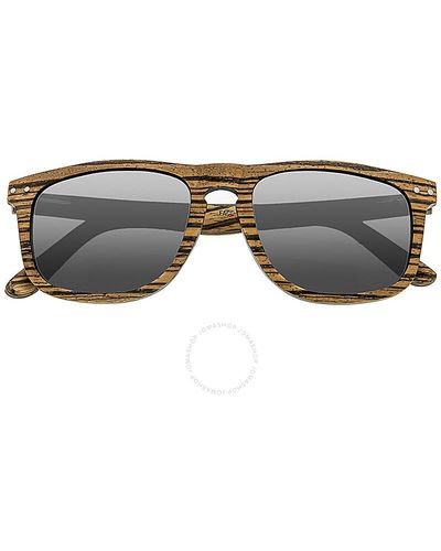 Earth Pacific Wood Sunglasses - Gray