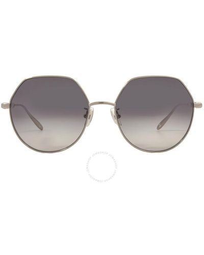 Carolina Herrera Gray Geometric Sunglasses Shn066m 08fe 54