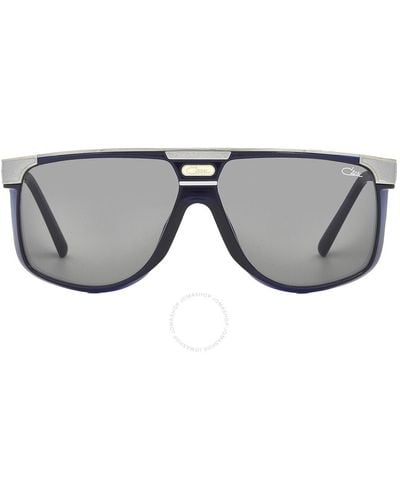 Cazal Gray Square Sunglasses 673 002 61