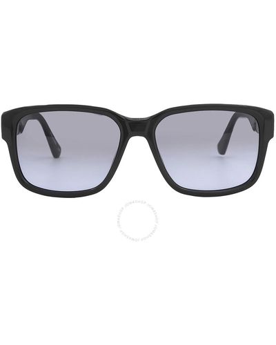 Calvin Klein Gradient Rectangular Sunglasses Ckj21631s 001 56 - Grey