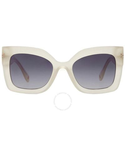 Marc Jacobs Gray Shaded Butterfly Sunglasses Mj 1073/s 040g/9o 53