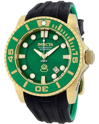INVICTA WATCH Pro Diver Automatic Green Dial Watch