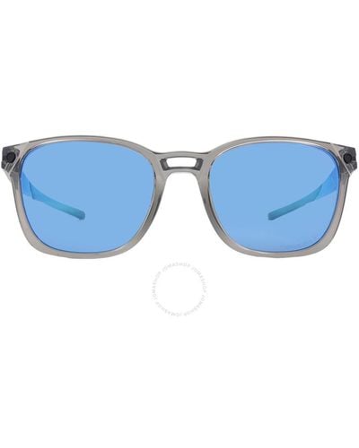 Oakley Objector Prizm Sapphire Polarized Square Sunglasses Oo9018 901814 55 - Blue