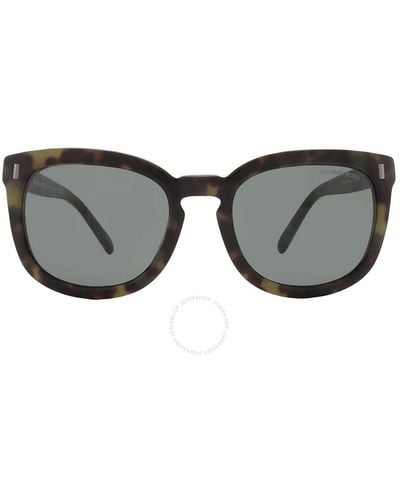 Michael Kors Grand Teton Olive Square Sunglasses Mk2203 39432 54 - Grey