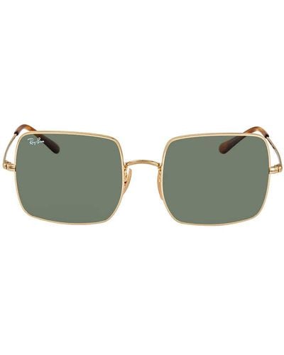 Ray-Ban Green Classic Round Sunglasses Rb2180 601/71 in Brown | Lyst