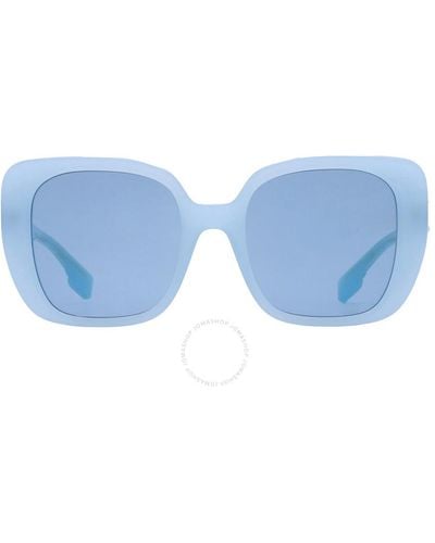 Burberry Helena Blue Square Sunglasses Be4371 408680 52