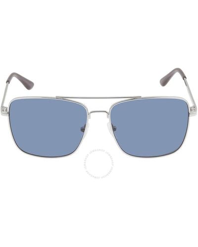 Calvin Klein Navigator Sunglasses - Blue