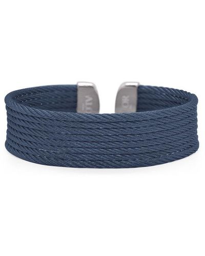 Alor Berry Cable Cuff Essentials 8-row Cuff - Blue