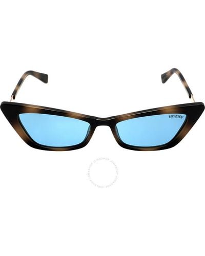 Guess Rectangular Sunglasses  53v 53 - Blue